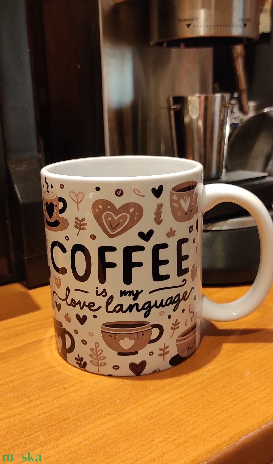 Coffee is my love language bögre - otthon & életmód - konyhafelszerelés, tálalás - tálalás - bögre & csésze - Meska.hu Coffee is my love language bögre - otthon & életmód - konyhafelszerelés, tálalás - tálalás - bögre & csésze - Meska.hu