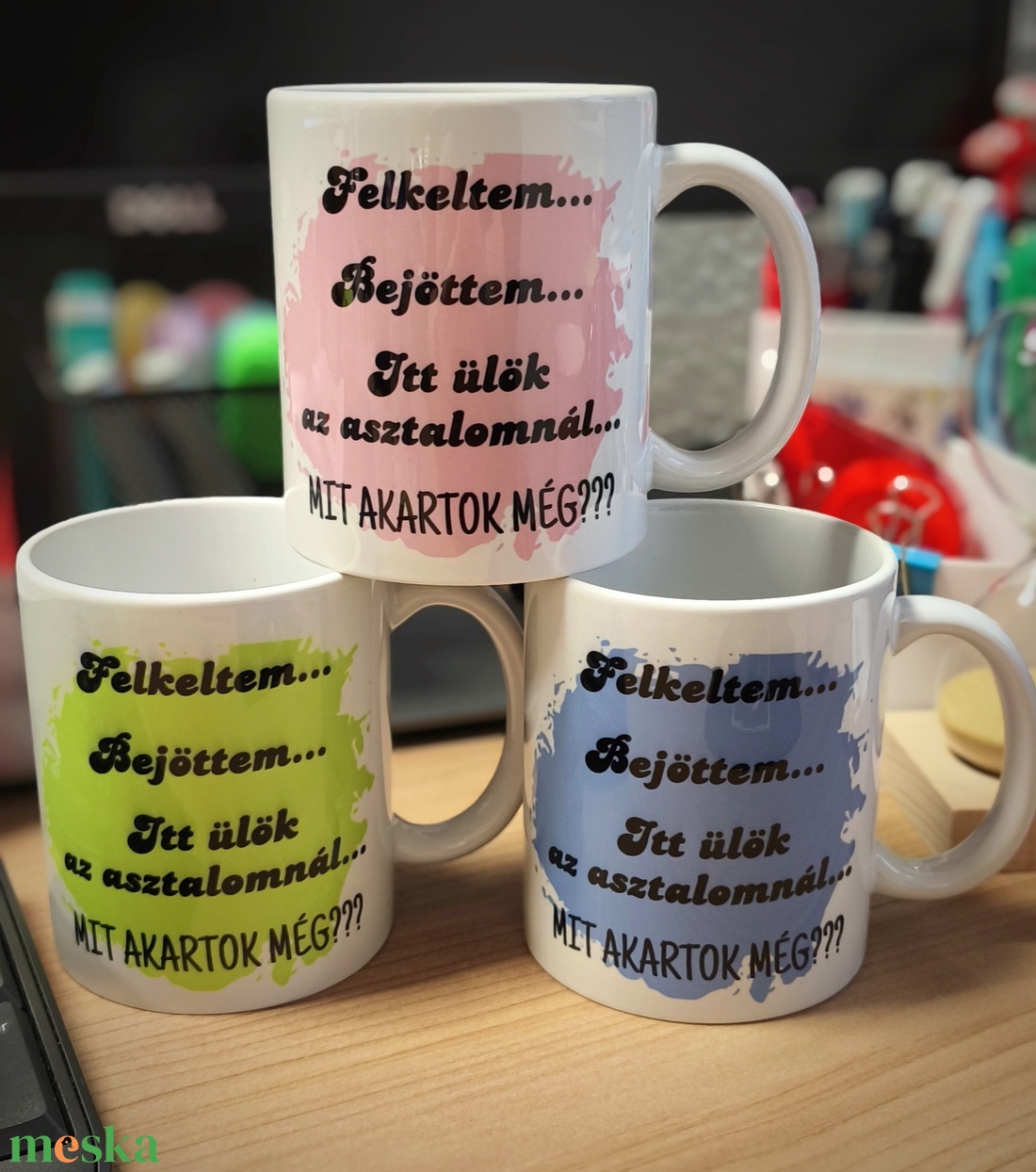 Bögre kevésbé motiváltaknak :) - otthon & életmód - konyhafelszerelés, tálalás - tálalás - bögre & csésze - Meska.hu