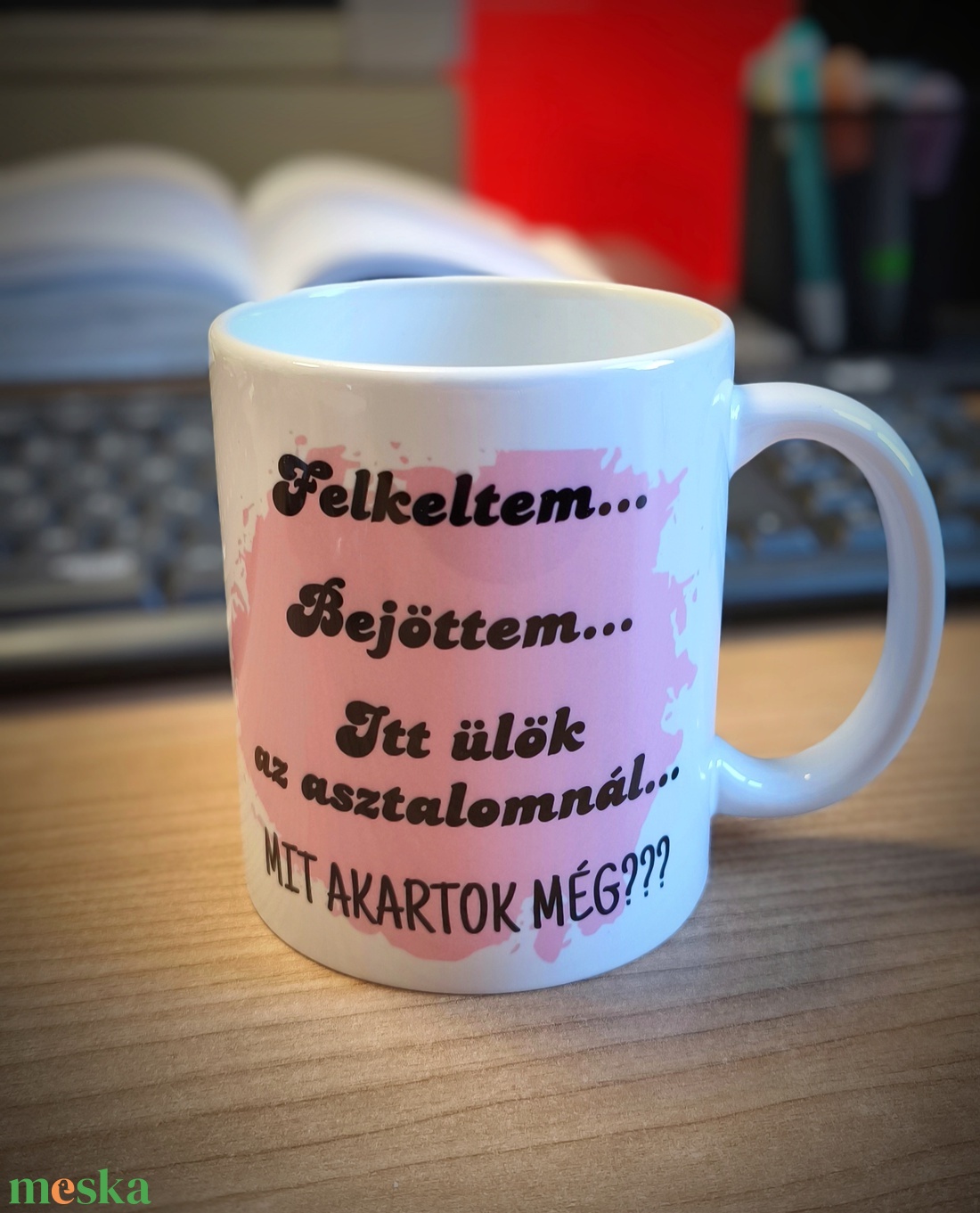 Bögre kevésbé motiváltaknak :) - otthon & életmód - konyhafelszerelés, tálalás - tálalás - bögre & csésze - Meska.hu