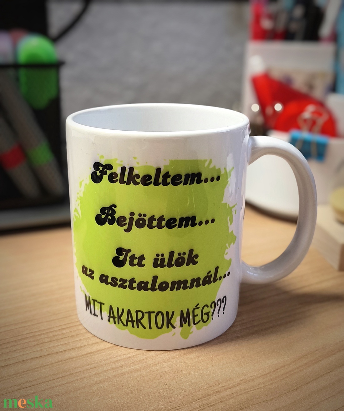 Bögre kevésbé motiváltaknak :) - otthon & életmód - konyhafelszerelés, tálalás - tálalás - bögre & csésze - Meska.hu