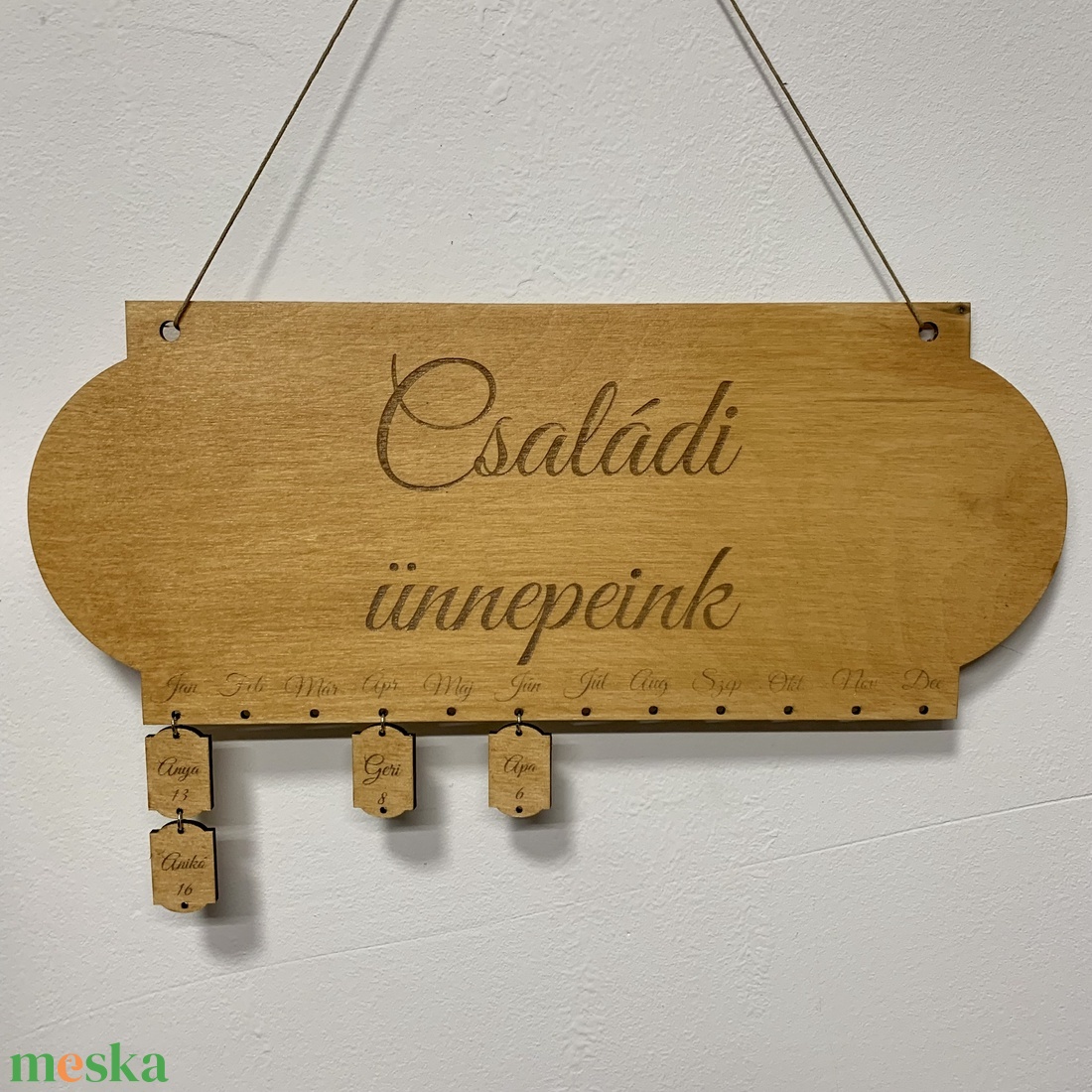 Családi Öröknaptár - otthon & életmód - dekoráció - fali és függő dekoráció - falinaptár & öröknaptár - Meska.hu Családi Öröknaptár - otthon & életmód - dekoráció - fali és függő dekoráció - falinaptár & öröknaptár - Meska.hu