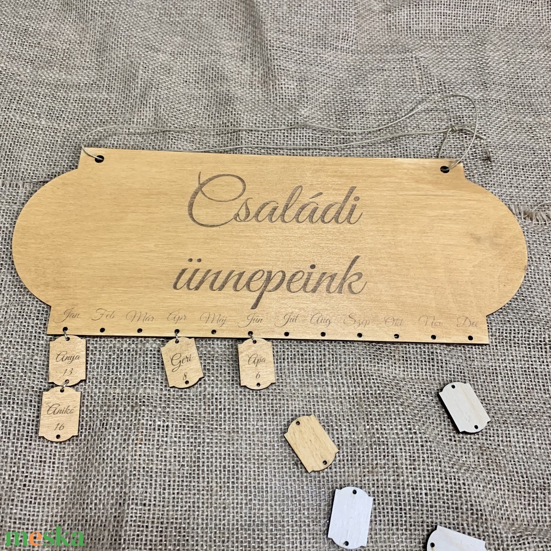 Családi Öröknaptár - otthon & életmód - dekoráció - fali és függő dekoráció - falinaptár & öröknaptár - Meska.hu Családi Öröknaptár - otthon & életmód - dekoráció - fali és függő dekoráció - falinaptár & öröknaptár - Meska.hu