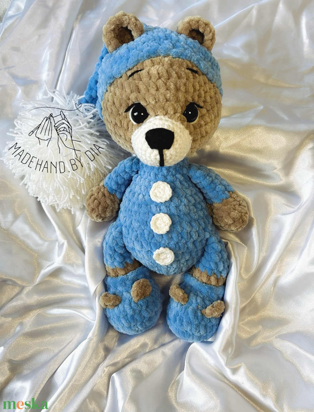 Plüss Maci - játék & sport - plüssállat & játékfigura - maci - Meska.hu