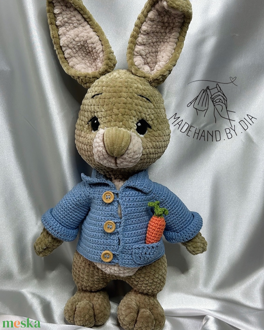 Nyuszi - játék & sport - plüssállat & játékfigura - nyuszi - Meska.hu