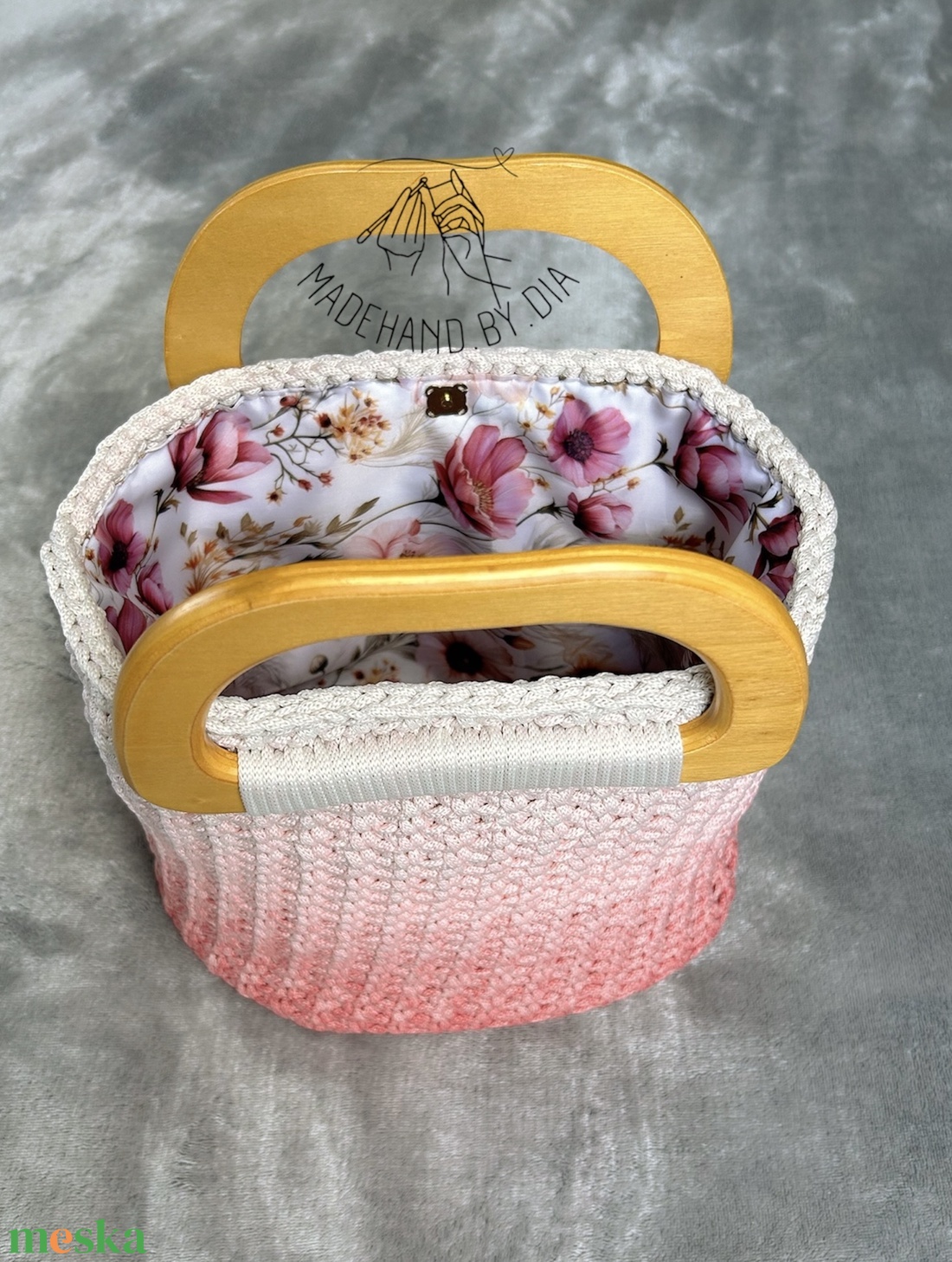 Horgolt táska - táska & tok - kézitáska & válltáska - alkalmi táska - Meska.hu