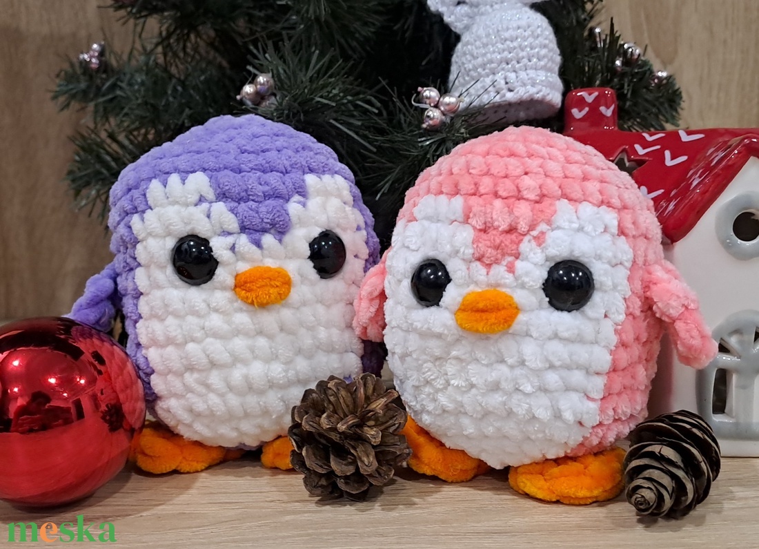 Pingvin - játék & sport - plüssállat & játékfigura - más figura - Meska.hu