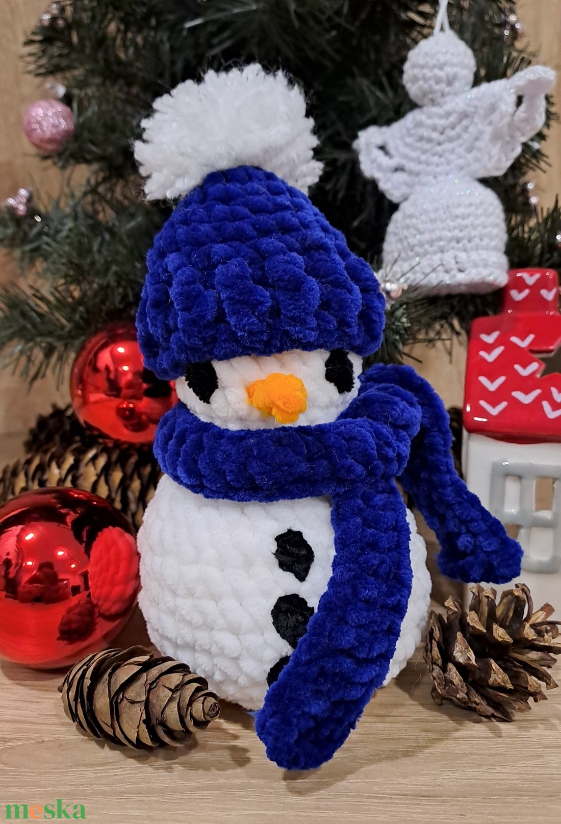 Hóember - játék & sport - plüssállat & játékfigura - más figura - Meska.hu