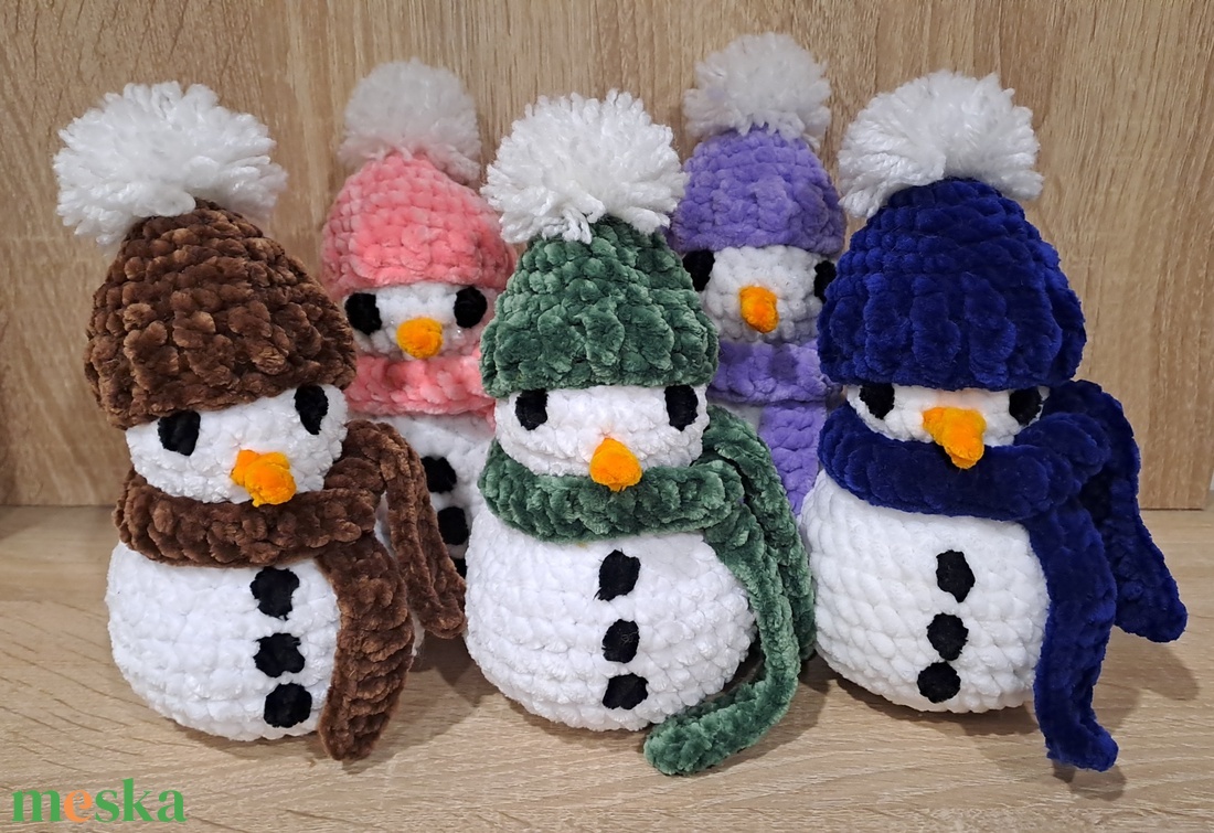 Hóember - játék & sport - plüssállat & játékfigura - más figura - Meska.hu