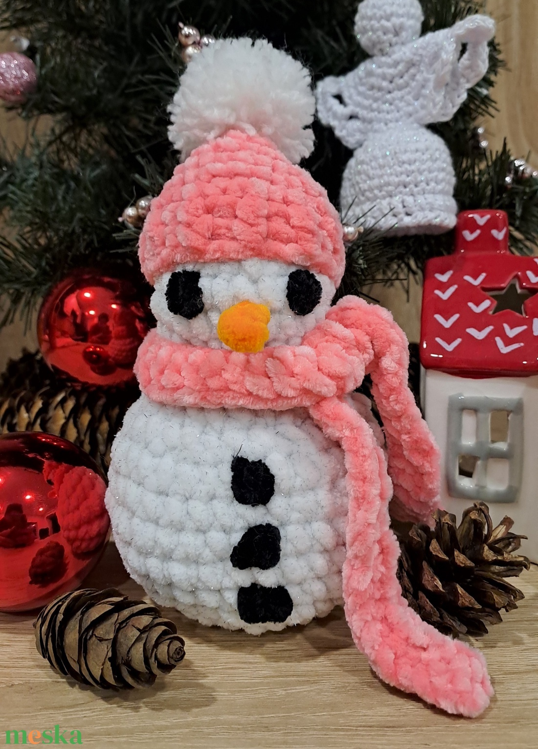 Hóember - játék & sport - plüssállat & játékfigura - más figura - Meska.hu