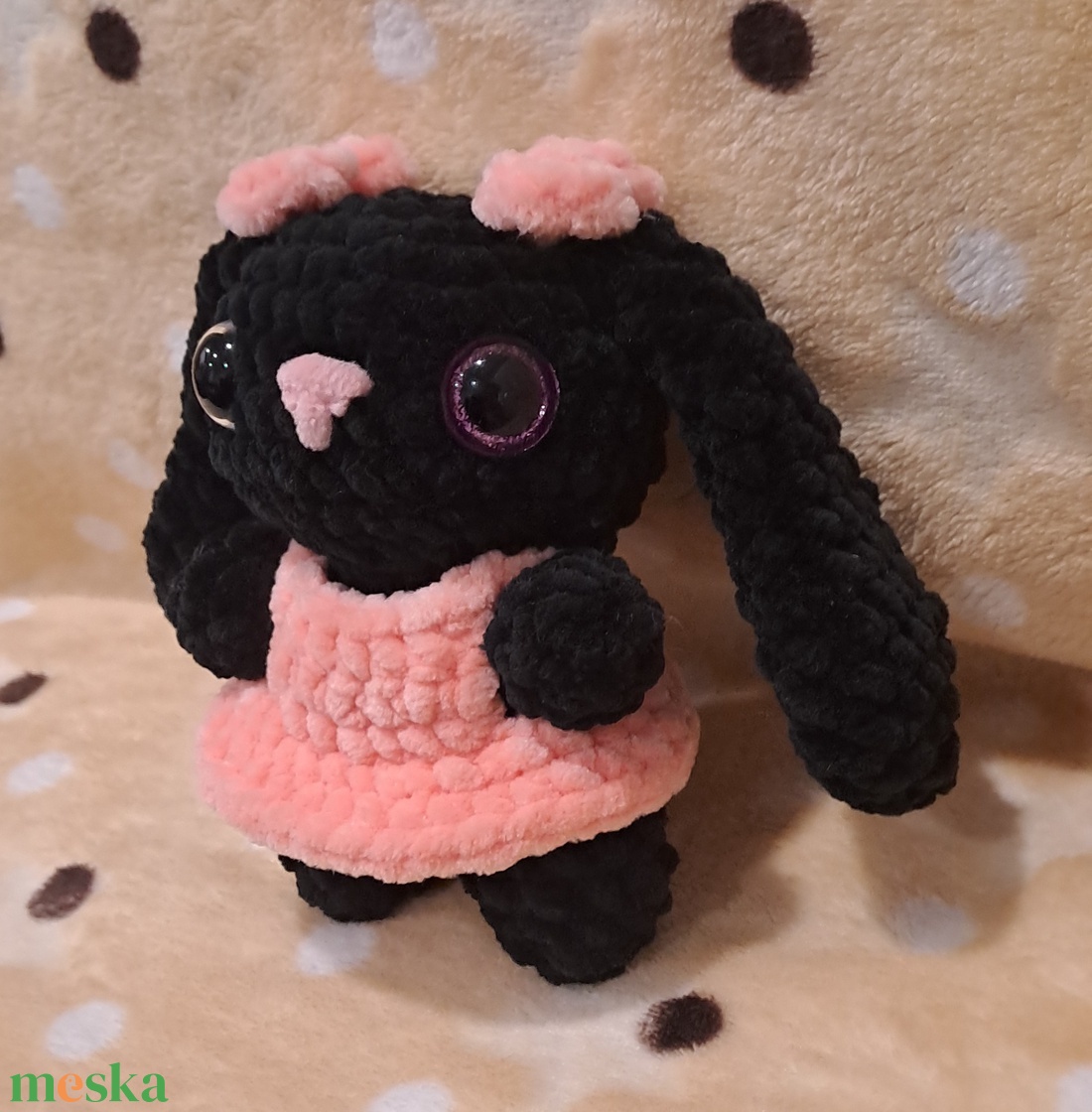 Plüss nyuszi  - játék & sport - plüssállat & játékfigura - nyuszi - Meska.hu