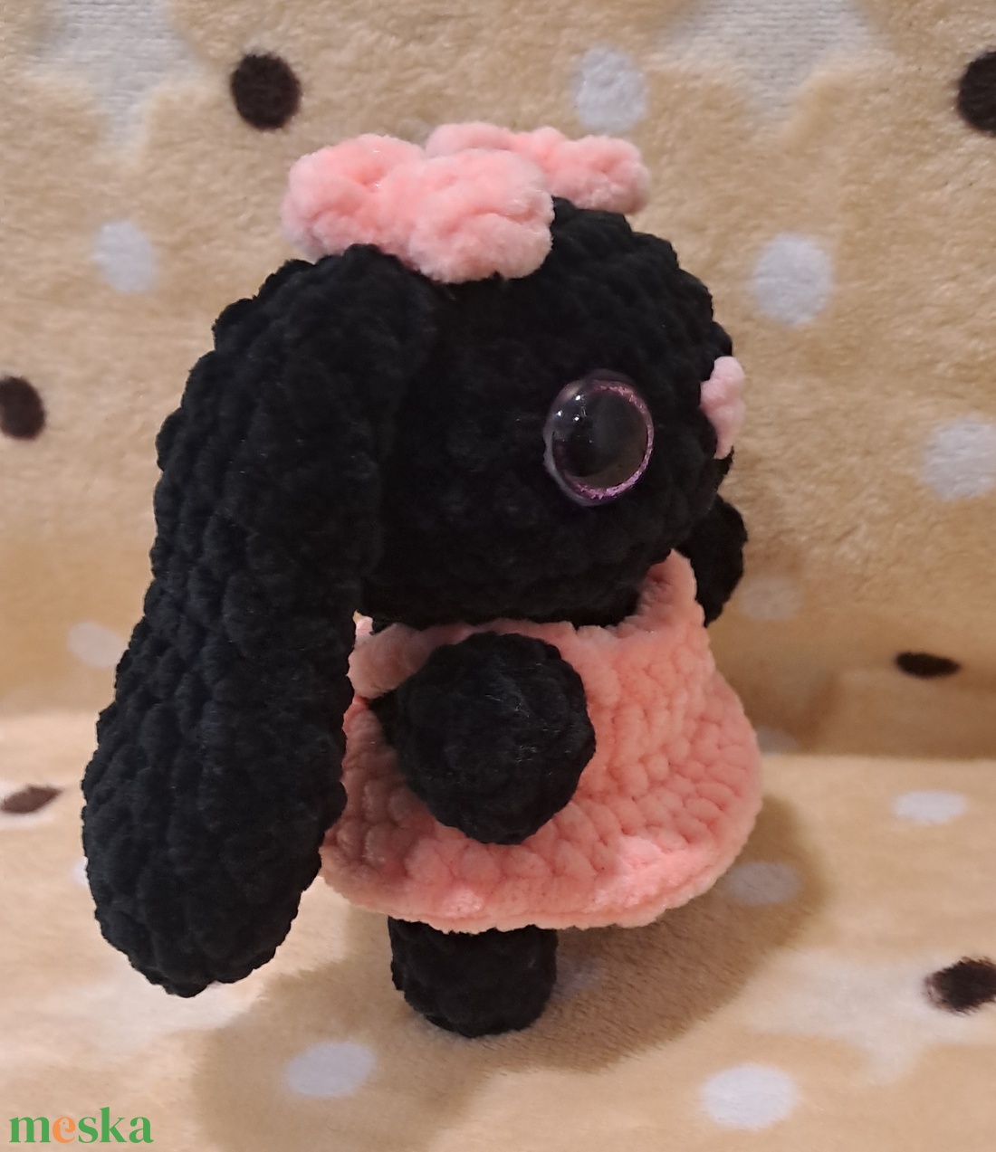 Plüss nyuszi  - játék & sport - plüssállat & játékfigura - nyuszi - Meska.hu