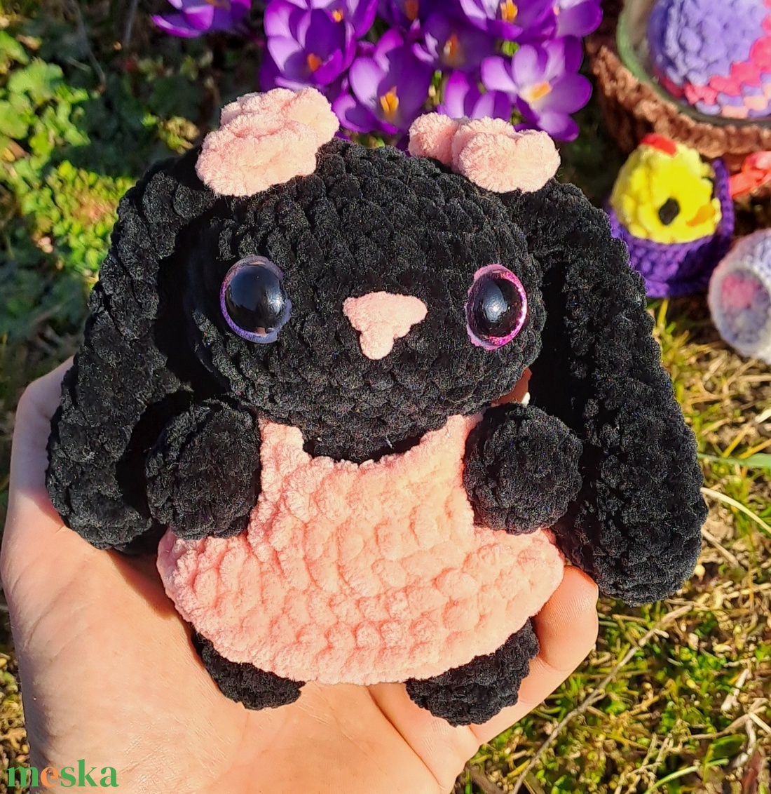 Plüss nyuszi  - játék & sport - plüssállat & játékfigura - nyuszi - Meska.hu