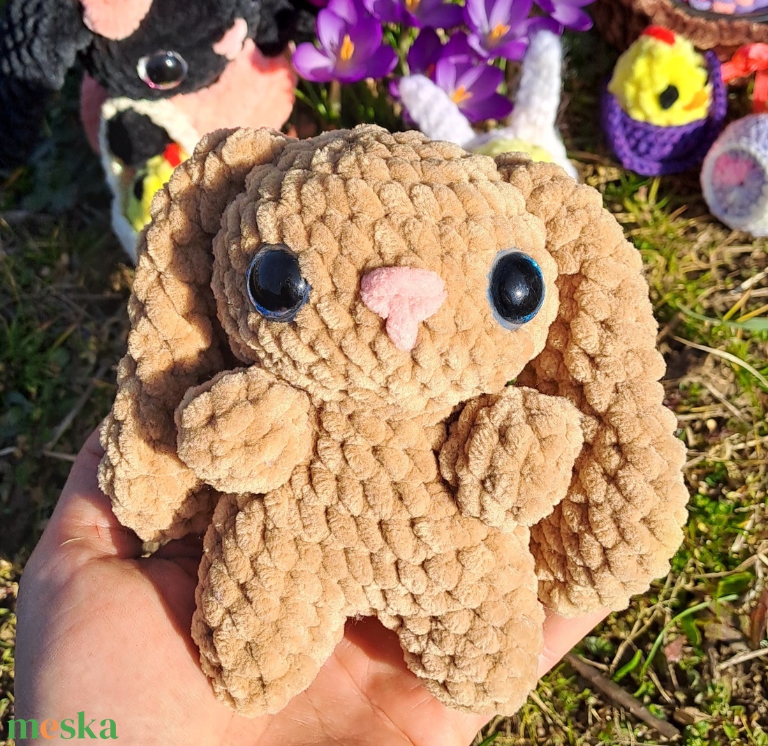 Nyuszi  - játék & sport - plüssállat & játékfigura - nyuszi - Meska.hu