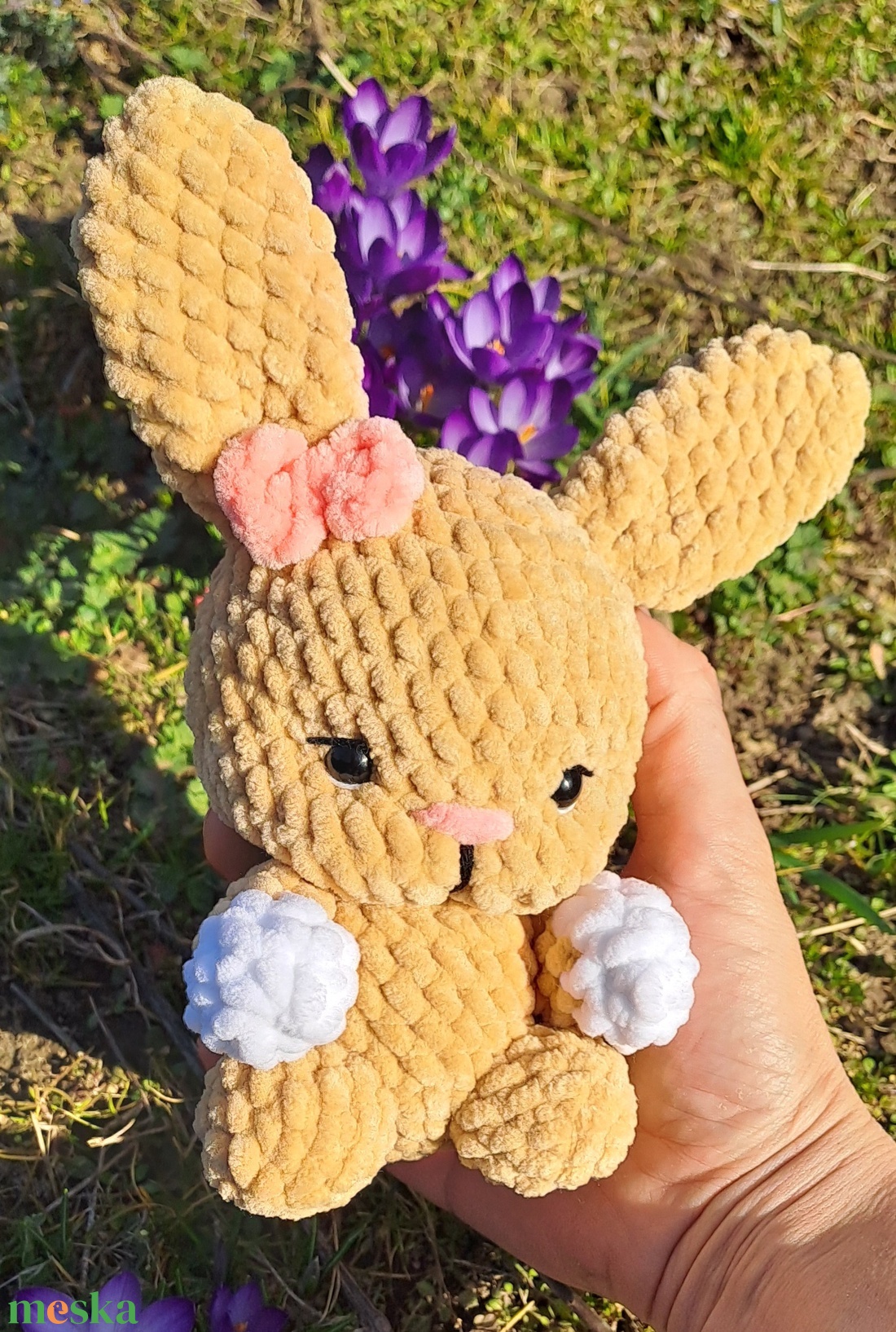 Nyuszi - ünnepi díszek, dekorációk - húsvéti díszek és dekorációk - húsvéti asztaldíszek - Meska.hu