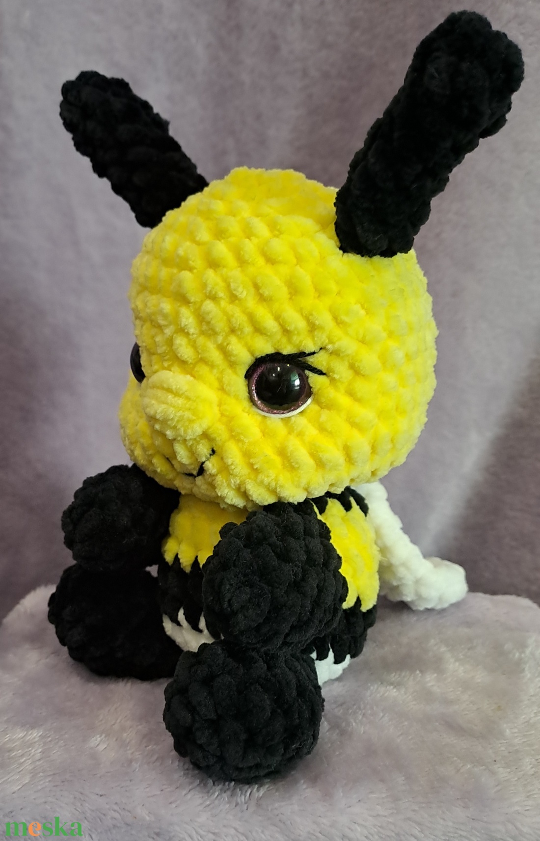 Dongócska  - játék & sport - plüssállat & játékfigura - méhecske - Meska.hu