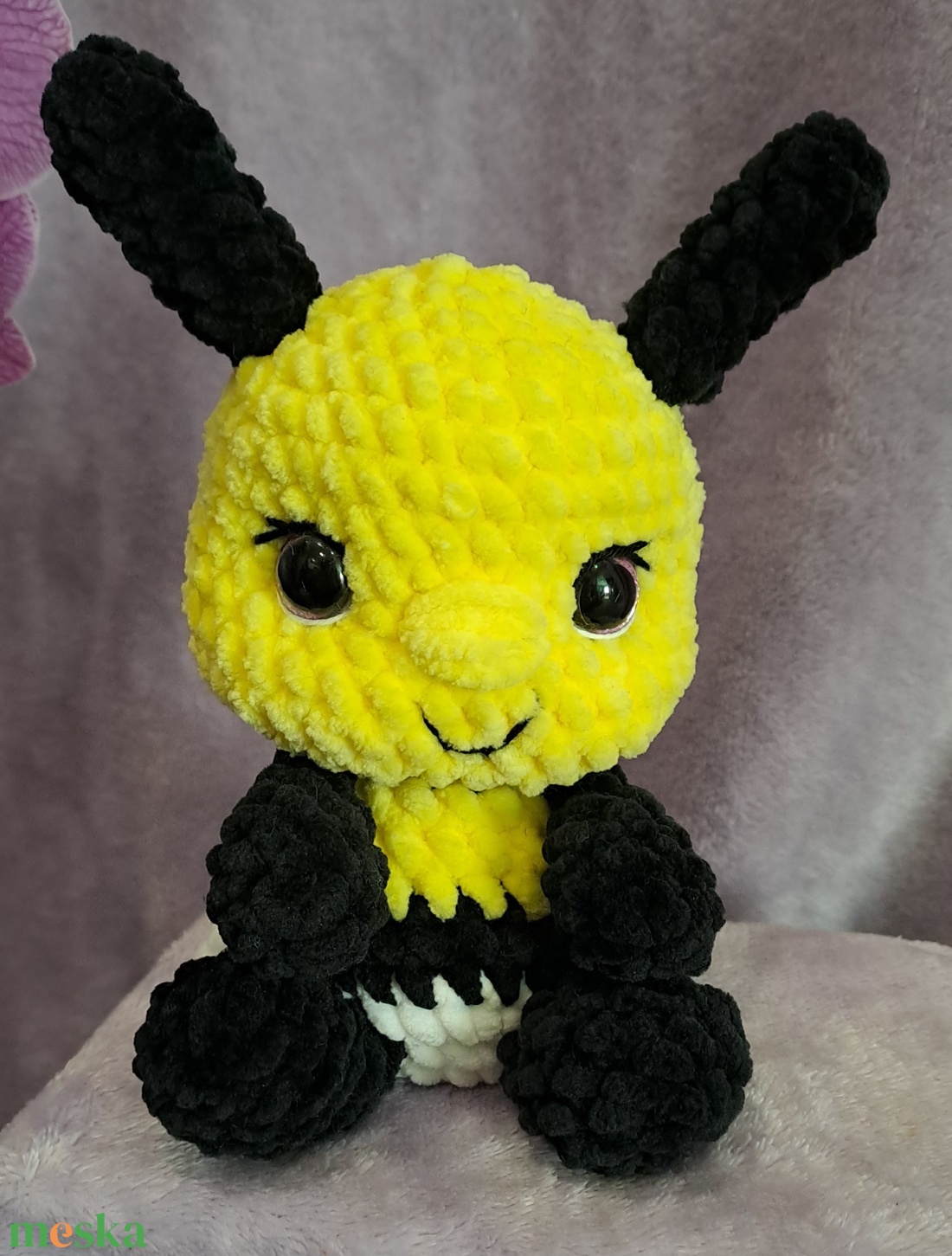 Dongócska  - játék & sport - plüssállat & játékfigura - méhecske - Meska.hu