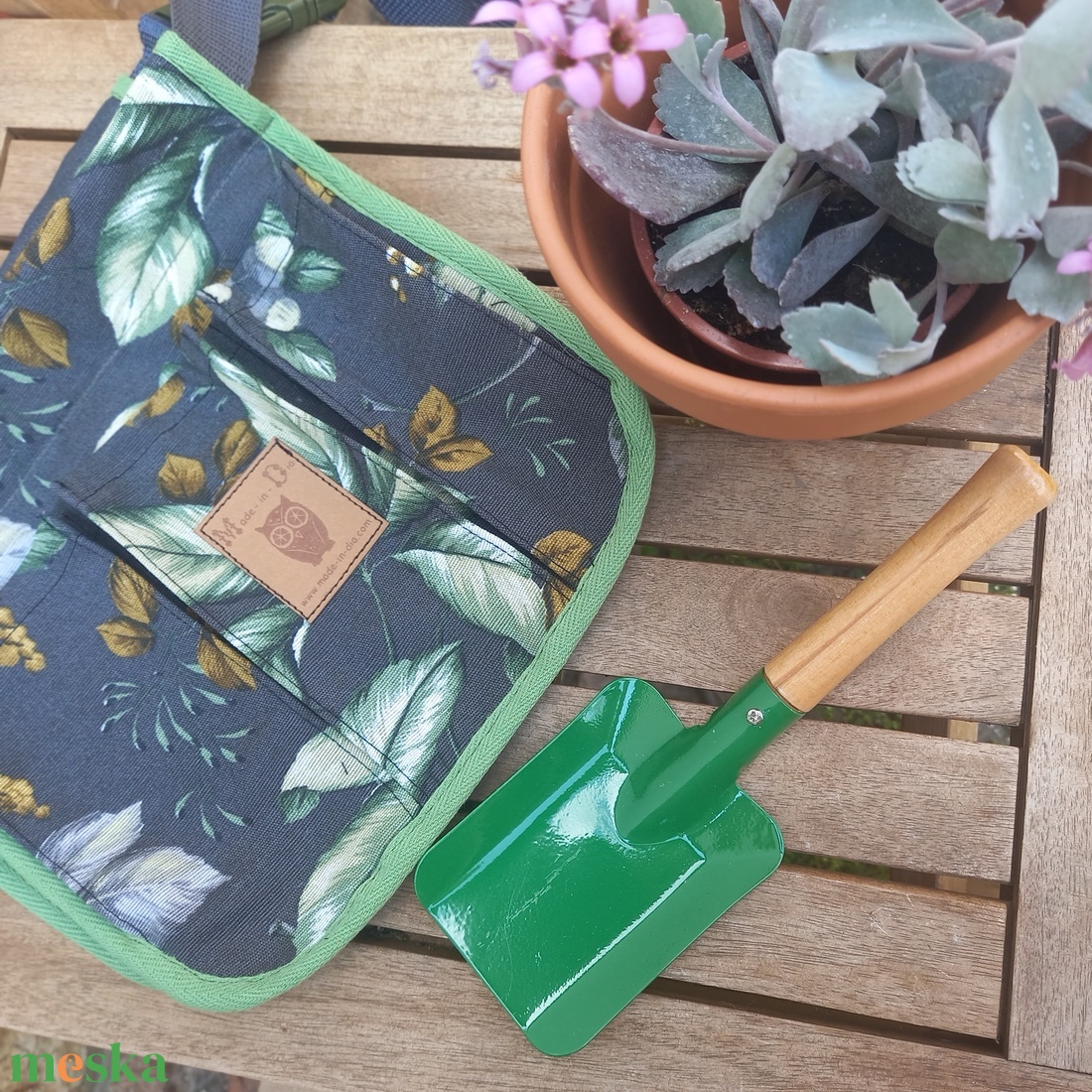 Kertész övtáska erősített zöld - táska & tok - övtáska - Meska.hu