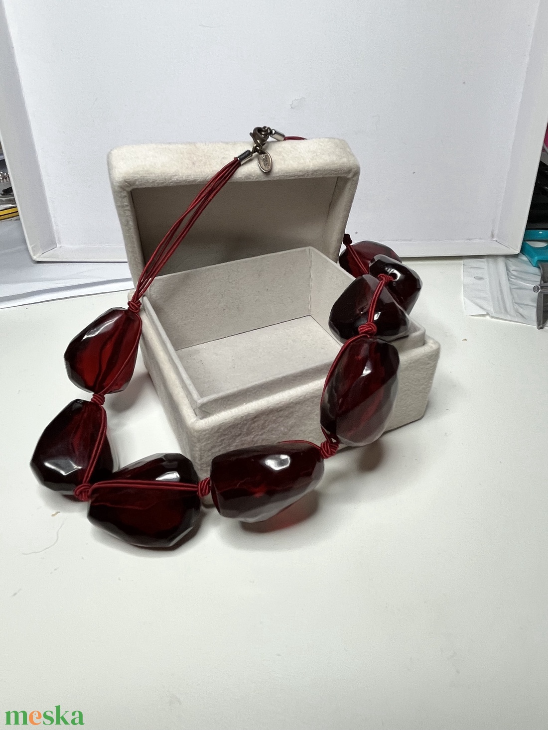 Mark and Spencer statenant nyakl�nc - ékszer - nyaklánc - bogyós nyaklánc - Meska.hu