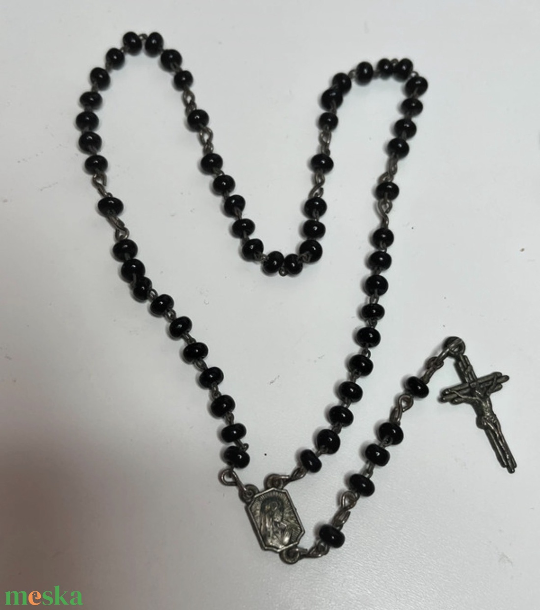 Vintage olasz rózsafüzér  - ékszer - nyaklánc - bogyós nyaklánc - Meska.hu