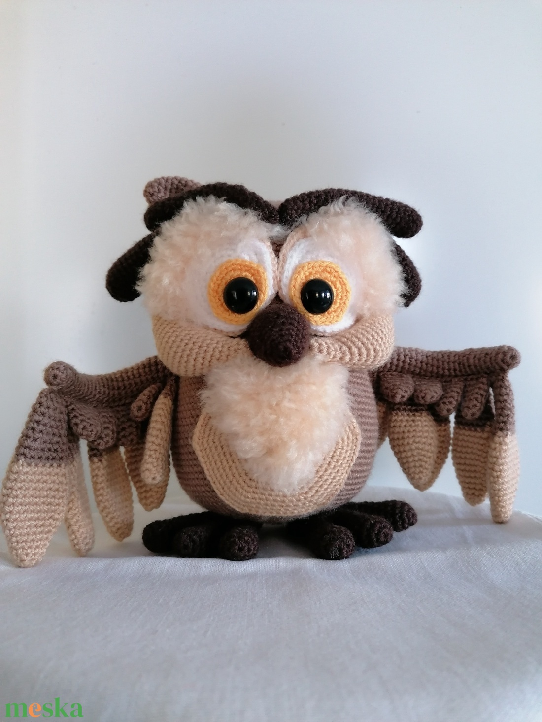 Amigurumi bagoly - otthon & életmód - dekoráció - dísztárgy - Meska.hu Amigurumi bagoly - otthon & életmód - dekoráció - dísztárgy - Meska.hu