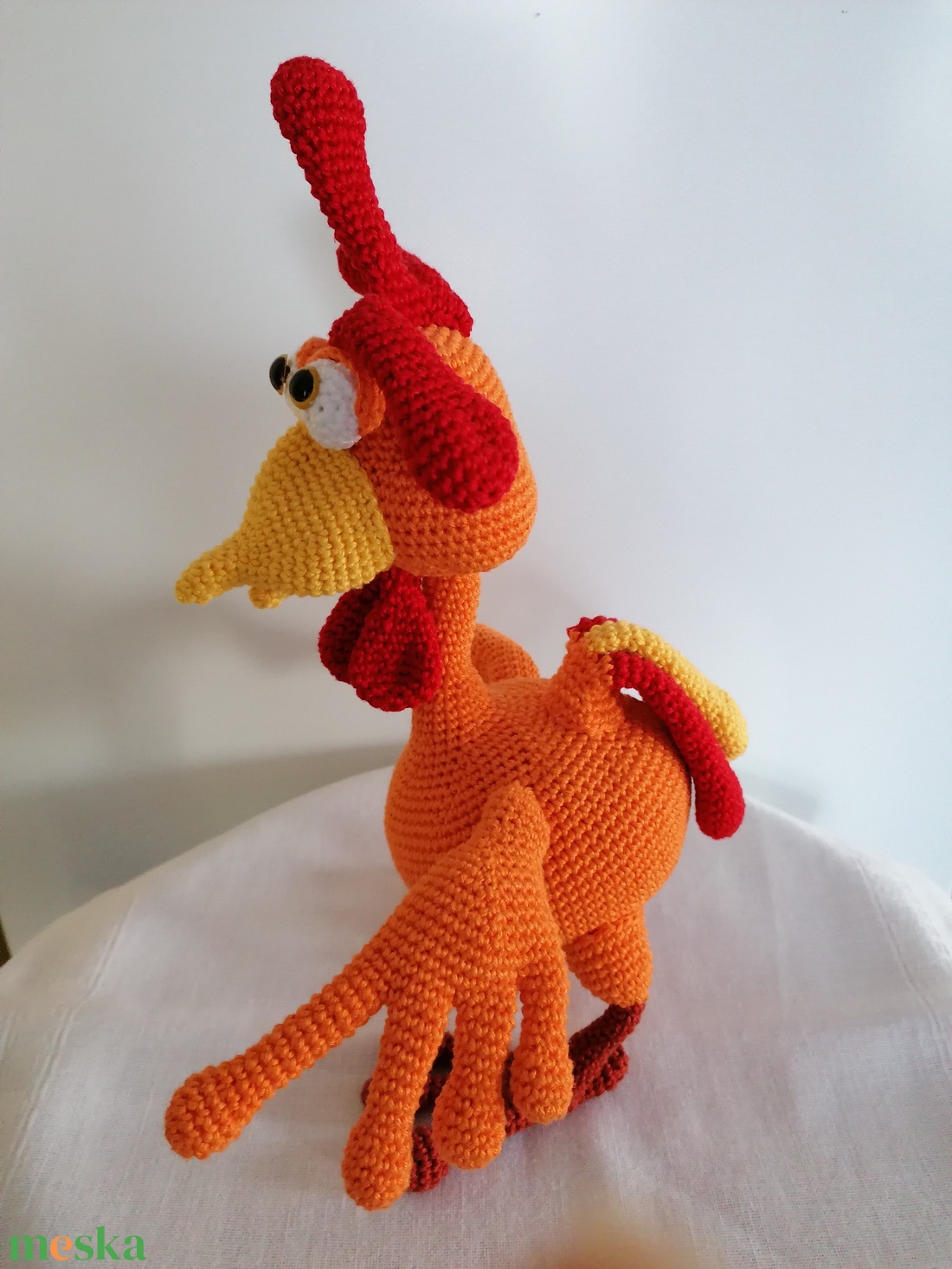 Amigurumi kakas - otthon & életmód - dekoráció - asztal és polc dekoráció - asztaldísz - Meska.hu Amigurumi kakas - otthon & életmód - dekoráció - asztal és polc dekoráció - asztaldísz - Meska.hu