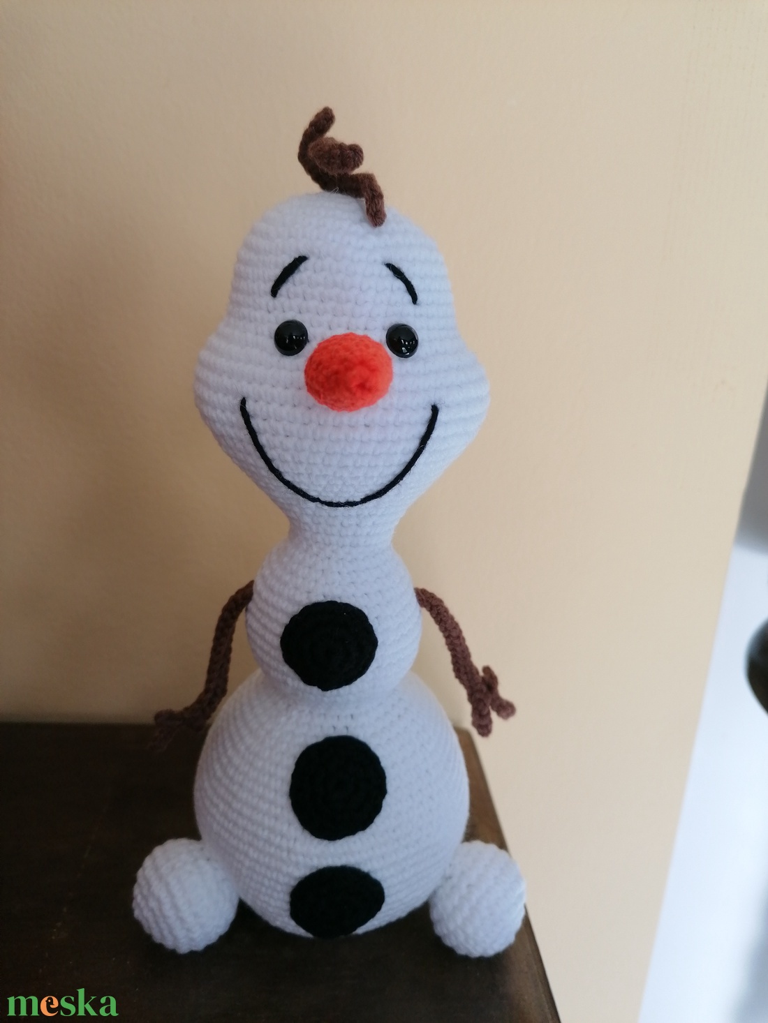 Amigurumi hóember Olaf - karácsony - karácsonyi lakásdekoráció - karácsonyi manók, figurák - Meska.hu Amigurumi hóember Olaf - karácsony - karácsonyi lakásdekoráció - karácsonyi manók, figurák - Meska.hu