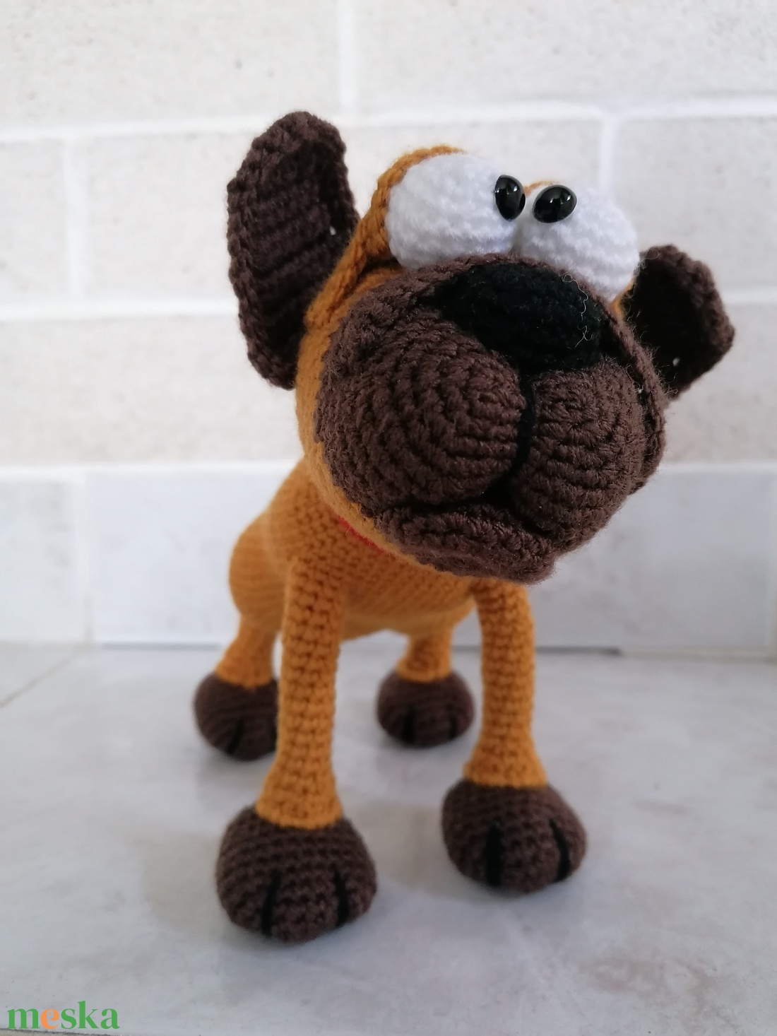 Amigurumi kutya /mopsz - játék & sport - plüssállat & játékfigura - kutya - Meska.hu Amigurumi kutya /mopsz - játék & sport - plüssállat & játékfigura - kutya - Meska.hu