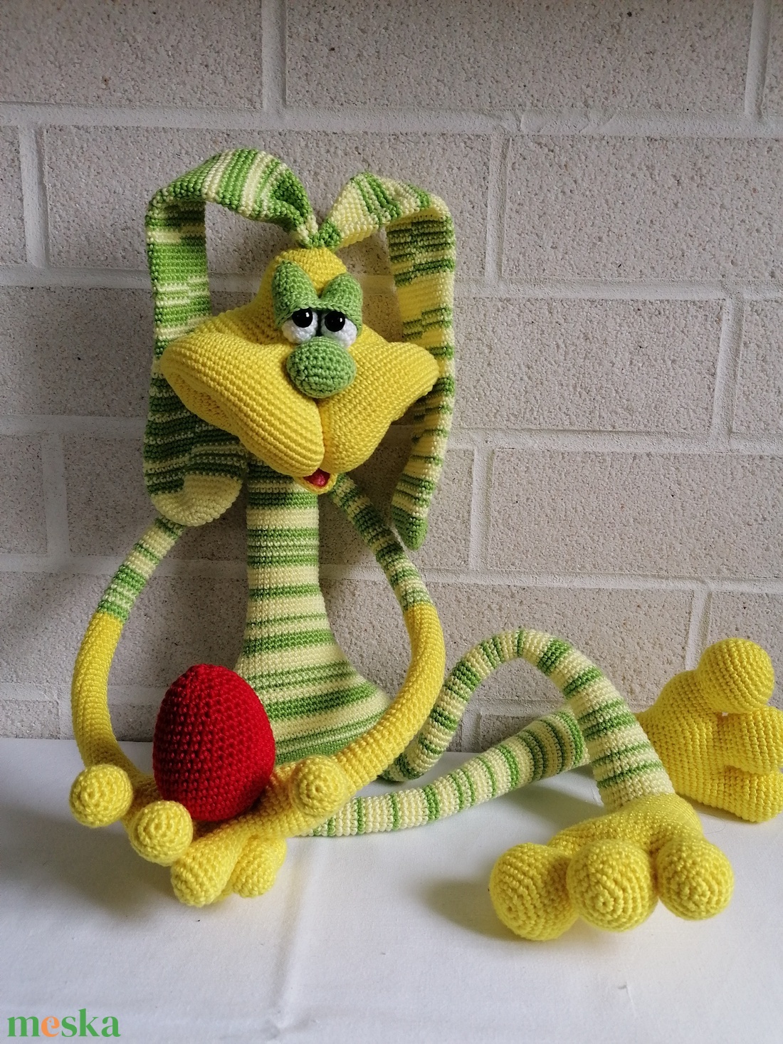 Amigurumi nagy nyúl - játék & sport - plüssállat & játékfigura - nyuszi - Meska.hu Amigurumi nagy nyúl - játék & sport - plüssállat & játékfigura - nyuszi - Meska.hu