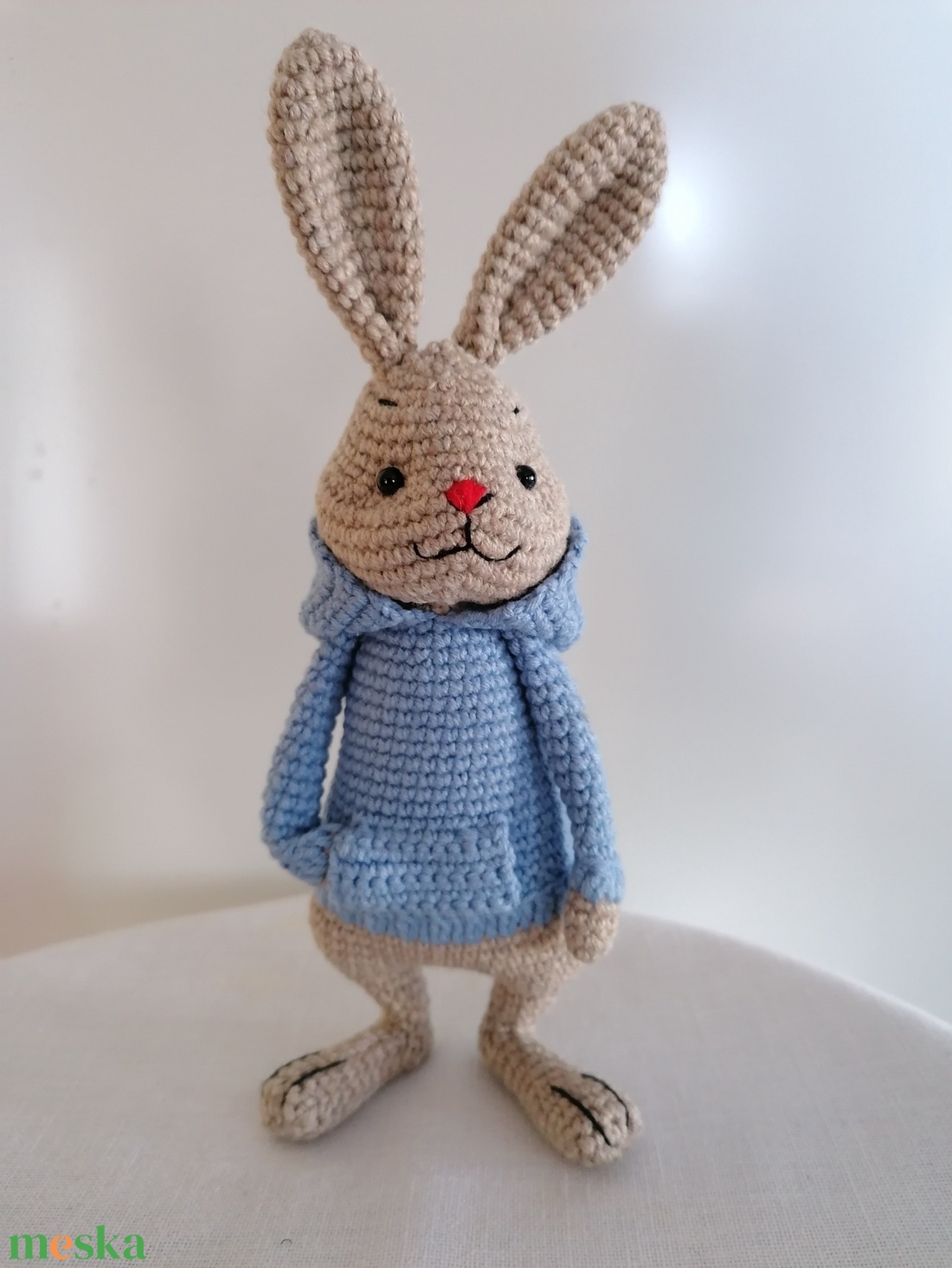 Amigurumi nyuszi kapucnis pulcsiban - játék & sport - plüssállat & játékfigura - nyuszi - Meska.hu Amigurumi nyuszi kapucnis pulcsiban - játék & sport - plüssállat & játékfigura - nyuszi - Meska.hu