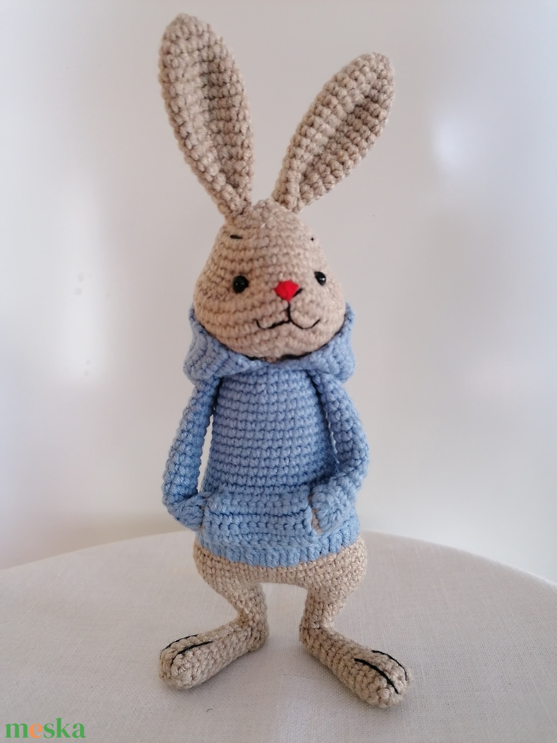 Amigurumi nyuszi kapucnis pulcsiban - játék & sport - plüssállat & játékfigura - nyuszi - Meska.hu Amigurumi nyuszi kapucnis pulcsiban - játék & sport - plüssállat & játékfigura - nyuszi - Meska.hu