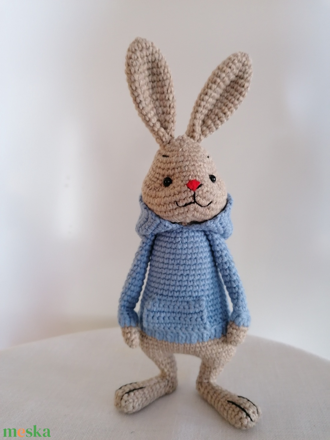 Amigurumi nyuszi kapucnis pulcsiban - játék & sport - plüssállat & játékfigura - nyuszi - Meska.hu Amigurumi nyuszi kapucnis pulcsiban - játék & sport - plüssállat & játékfigura - nyuszi - Meska.hu