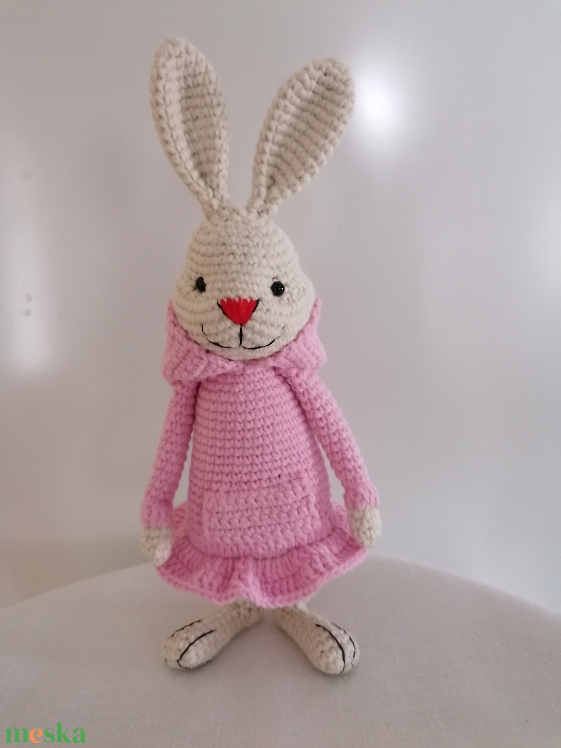 Amigurumi nyuszi lány - játék & sport - plüssállat & játékfigura - nyuszi - Meska.hu Amigurumi nyuszi lány - játék & sport - plüssállat & játékfigura - nyuszi - Meska.hu