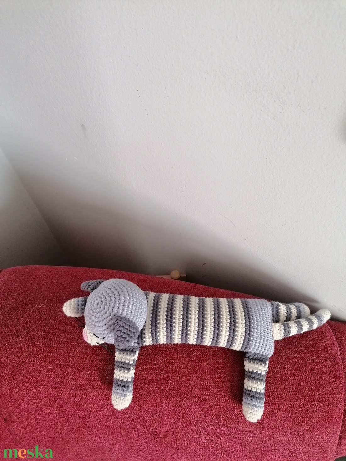 Amigurumi alvó cica - játék & sport - plüssállat & játékfigura - cica - Meska.hu Amigurumi alvó cica - játék & sport - plüssállat & játékfigura - cica - Meska.hu