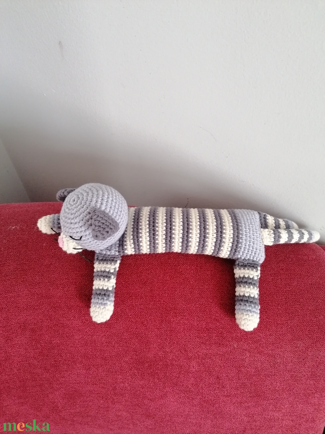 Amigurumi alvó cica - játék & sport - plüssállat & játékfigura - cica - Meska.hu Amigurumi alvó cica - játék & sport - plüssállat & játékfigura - cica - Meska.hu