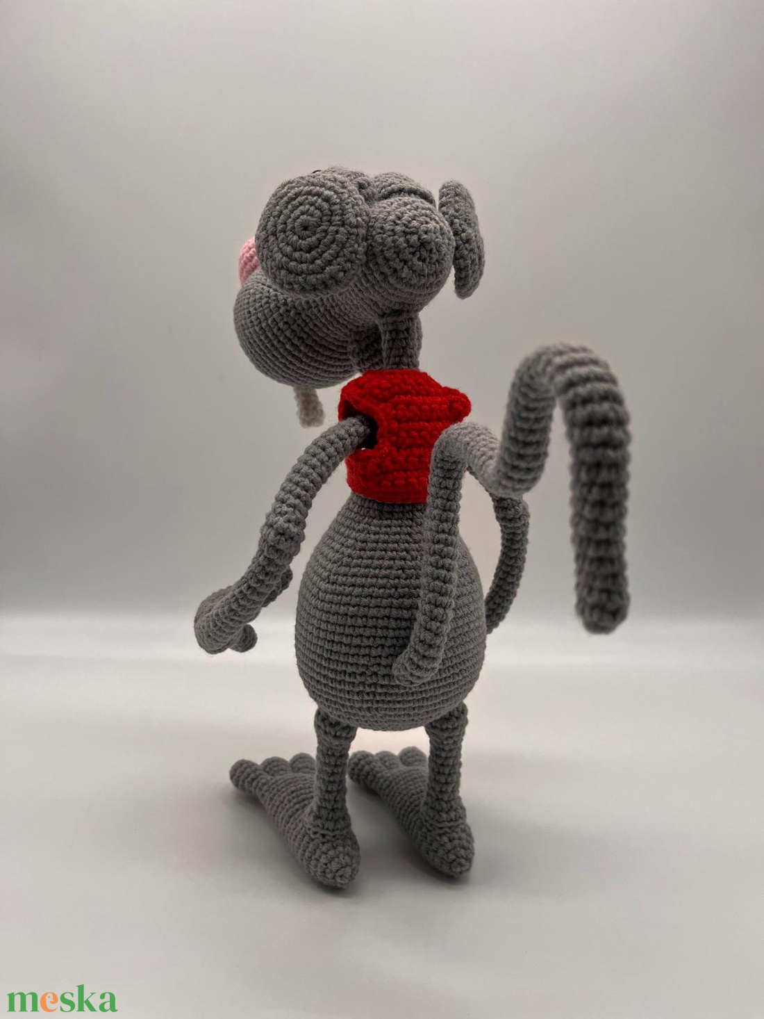 Amigurumi romantikus patkány  - játék & sport - plüssállat & játékfigura - más figura - Meska.hu
