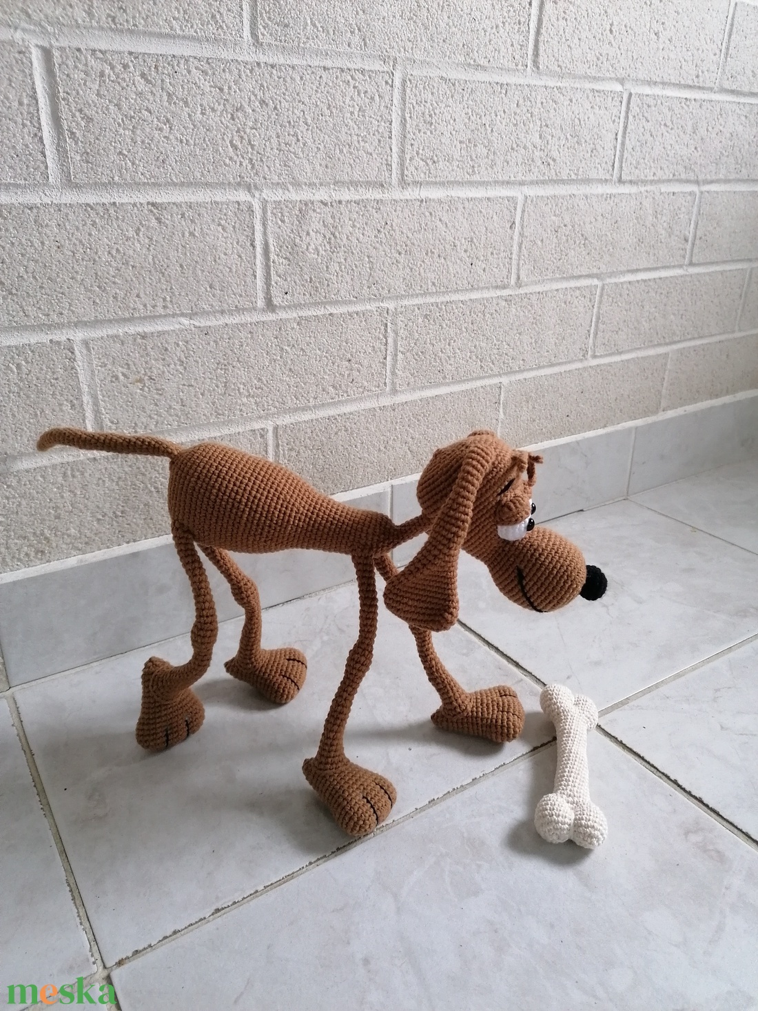 Amigurumi kutya/vizsla  - játék & sport - plüssállat & játékfigura - kutya - Meska.hu