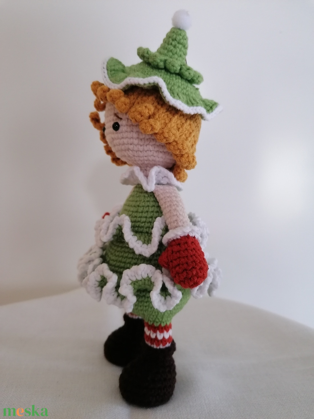 Amigurumi karácsonyi baba  - játék & sport - baba & babaház - baba - Meska.hu