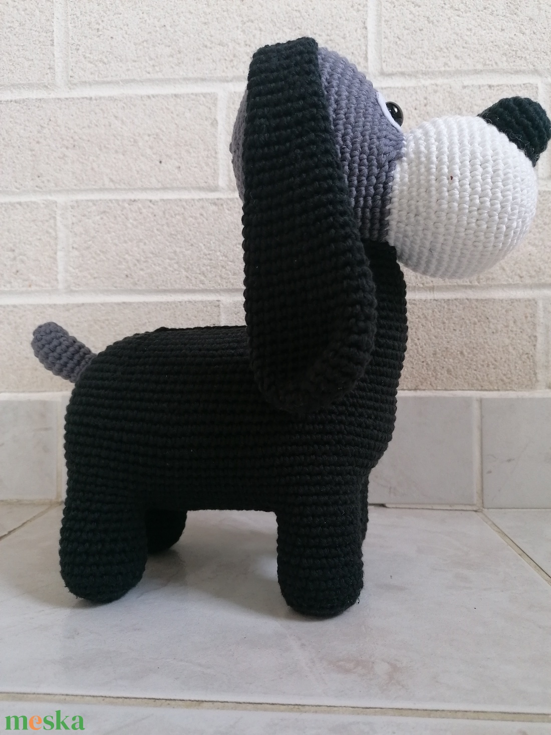 Amigurumi kutyus  - játék & sport - plüssállat & játékfigura - kutya - Meska.hu