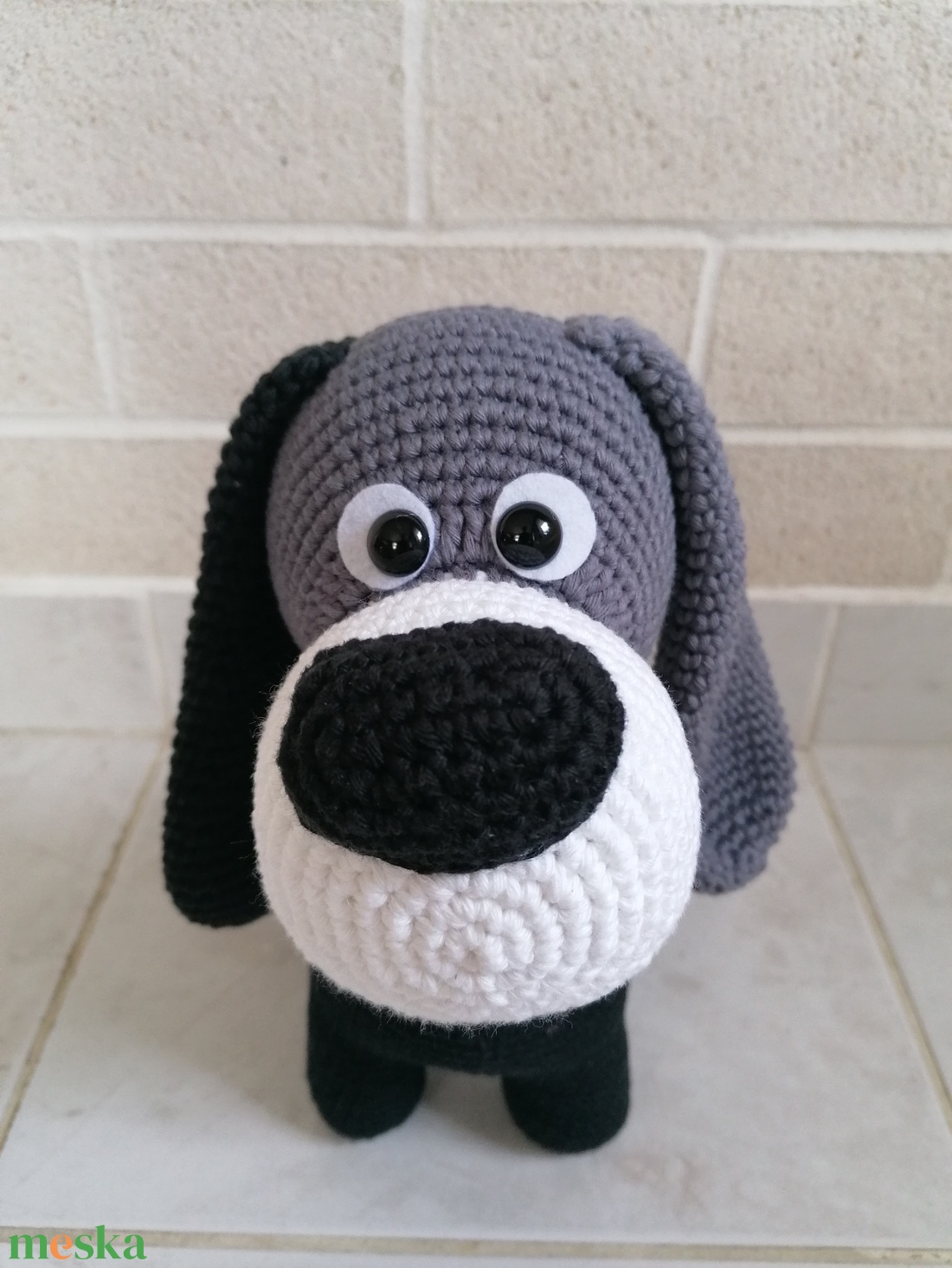 Amigurumi kutyus  - játék & sport - plüssállat & játékfigura - kutya - Meska.hu