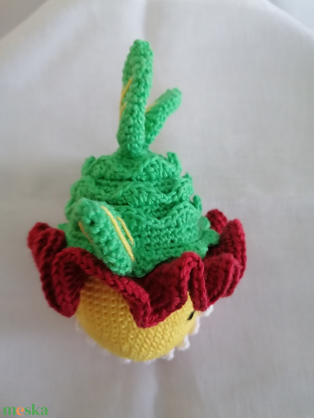 Amigurumi színes hal  - játék & sport - plüssállat & játékfigura - hal - Meska.hu