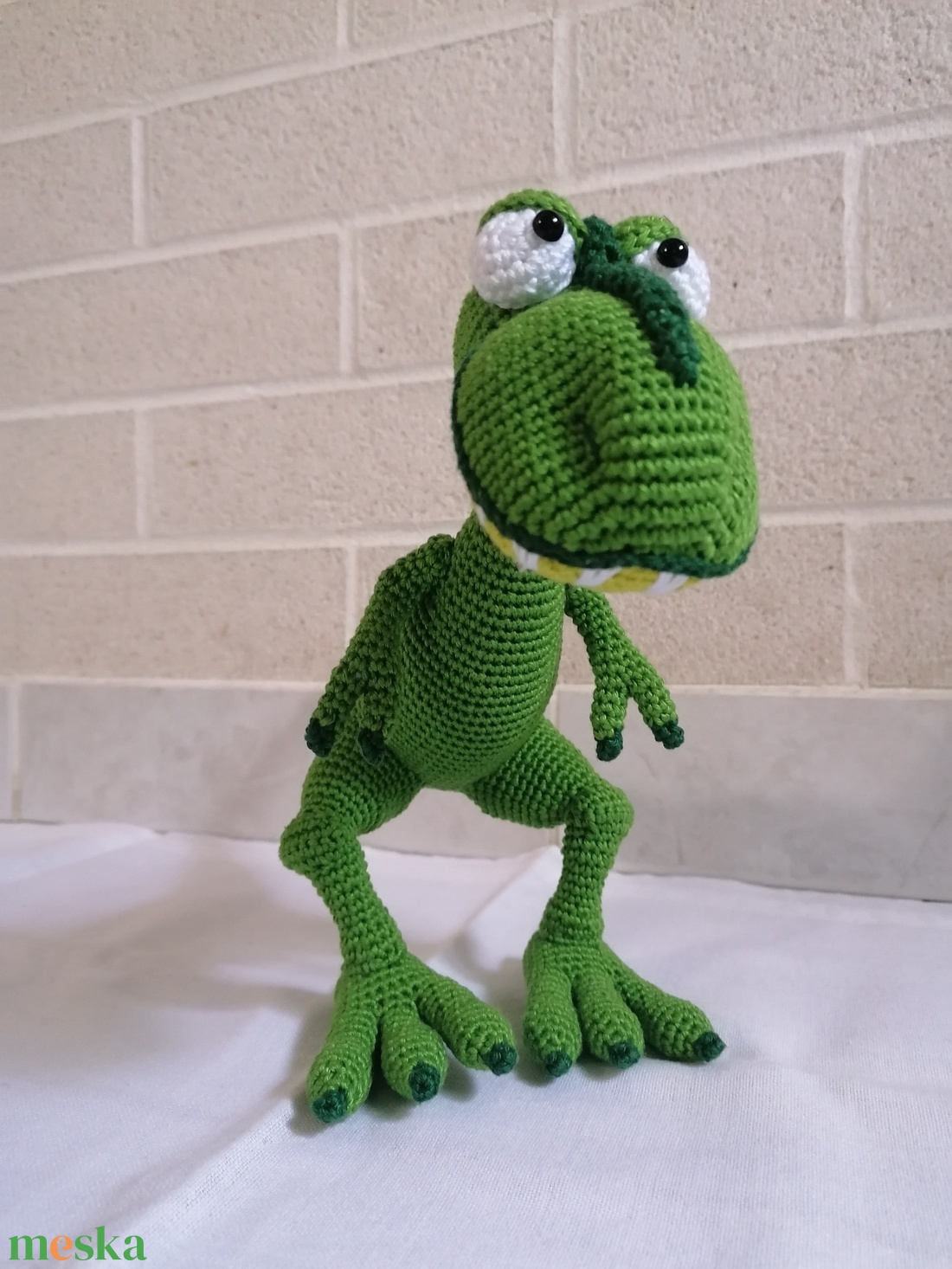 Amigurumi T-rex - játék & sport - plüssállat & játékfigura - más figura - Meska.hu