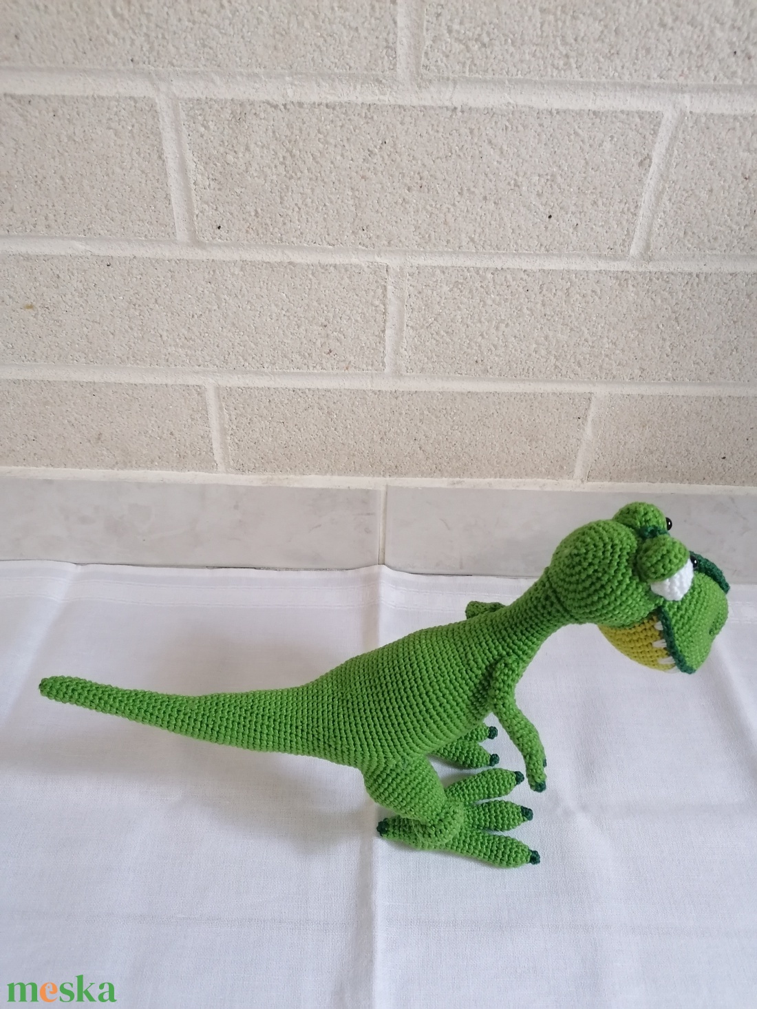 Amigurumi T-rex - játék & sport - plüssállat & játékfigura - más figura - Meska.hu