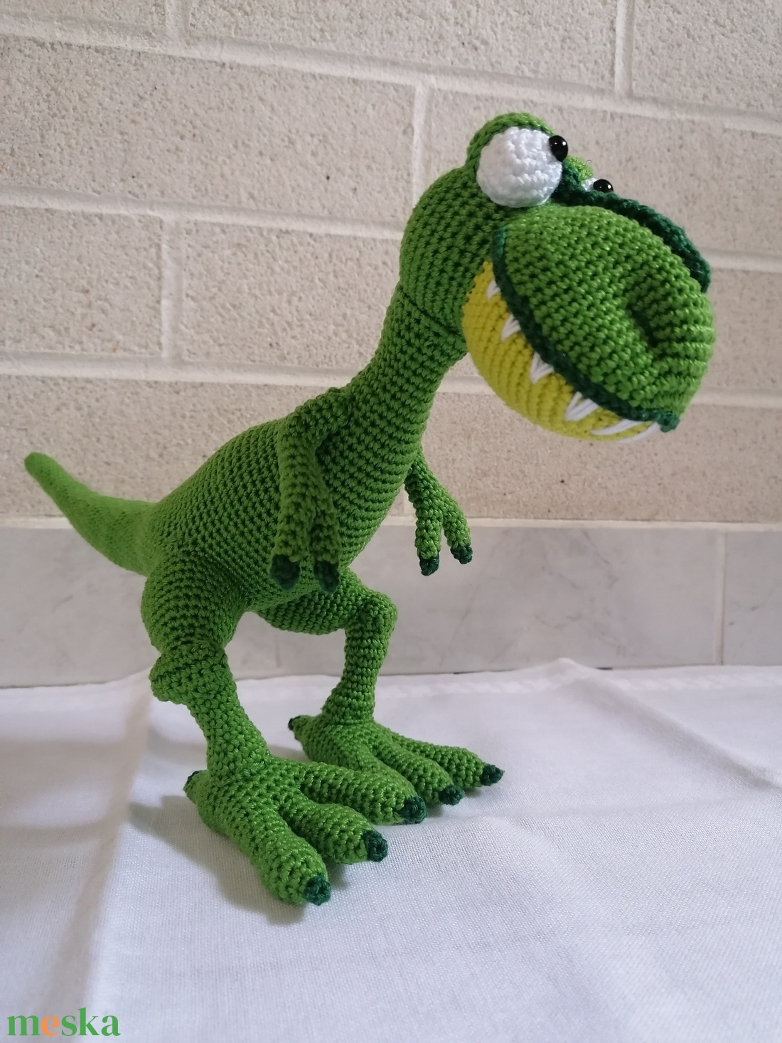 Amigurumi T-rex - játék & sport - plüssállat & játékfigura - más figura - Meska.hu