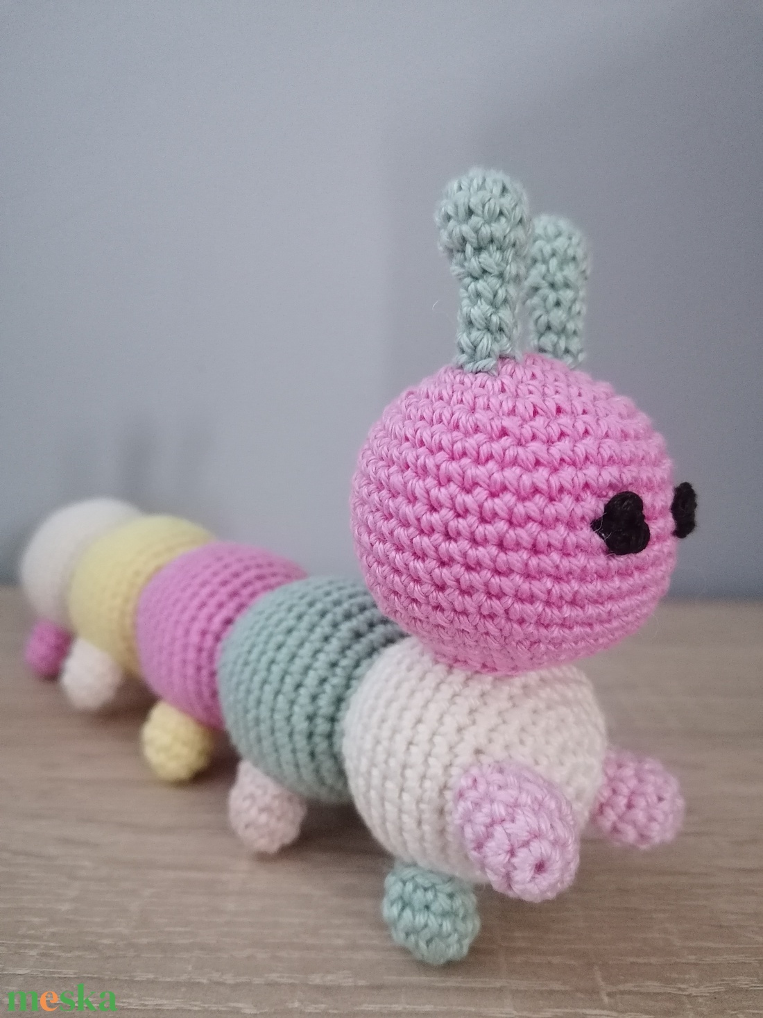 Amigurumi százlábú  - játék & sport - plüssállat & játékfigura - más figura - Meska.hu