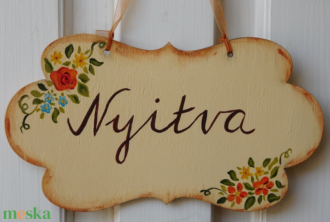 NYITVA, ZÁRVA nyitva tartás tábla festett, cégér, cégtábla jellegű - - Meska.hu NYITVA, ZÁRVA nyitva tartás tábla festett, cégér, cégtábla jellegű - - Meska.hu