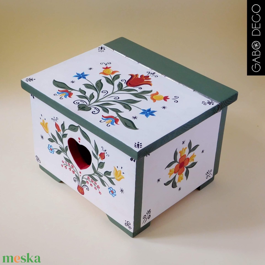 Hagyományos stílusú, mesés hangulatú, menyasszonyi láda, tulipános festett fa ládikó, magyar motívumos tulipános láda - esküvő - esküvői szett - Meska.hu Hagyományos stílusú, mesés hangulatú, menyasszonyi láda, tulipános festett fa ládikó, magyar motívumos tulipános láda - esküvő - esküvői szett - Meska.hu