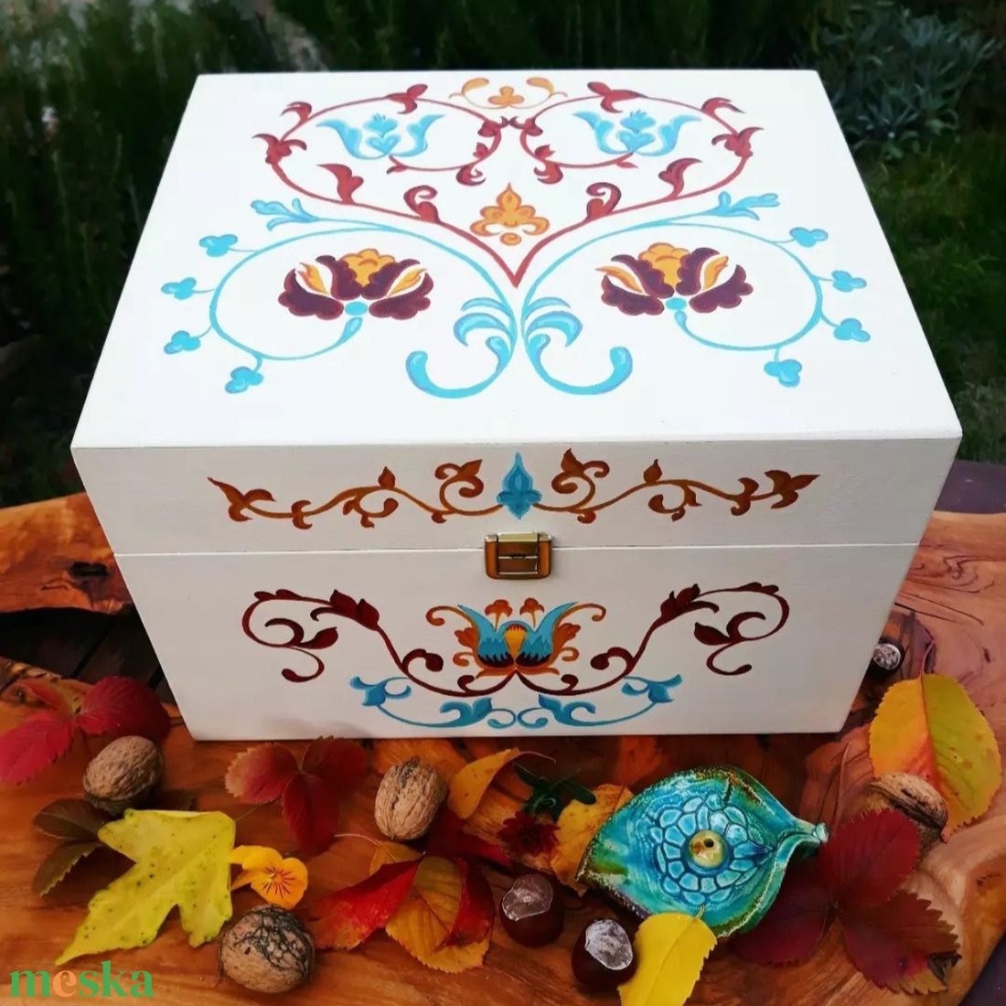 Hagyományos stílusú, tulipános festett fa ládikó, láda, doboz, tulipános láda, menyasszonyi láda - esküvő - emlék & ajándék - nászajándék - Meska.hu Hagyományos stílusú, tulipános festett fa ládikó, láda, doboz, tulipános láda, menyasszonyi láda - esküvő - emlék & ajándék - nászajándék - Meska.hu