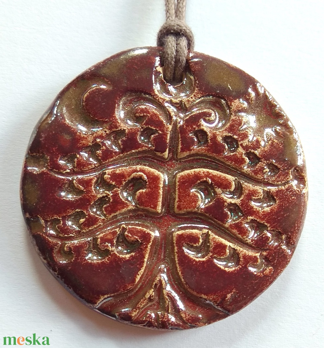 Székely életfa nyakbavaló - ékszer - nyaklánc - medál - Meska.hu