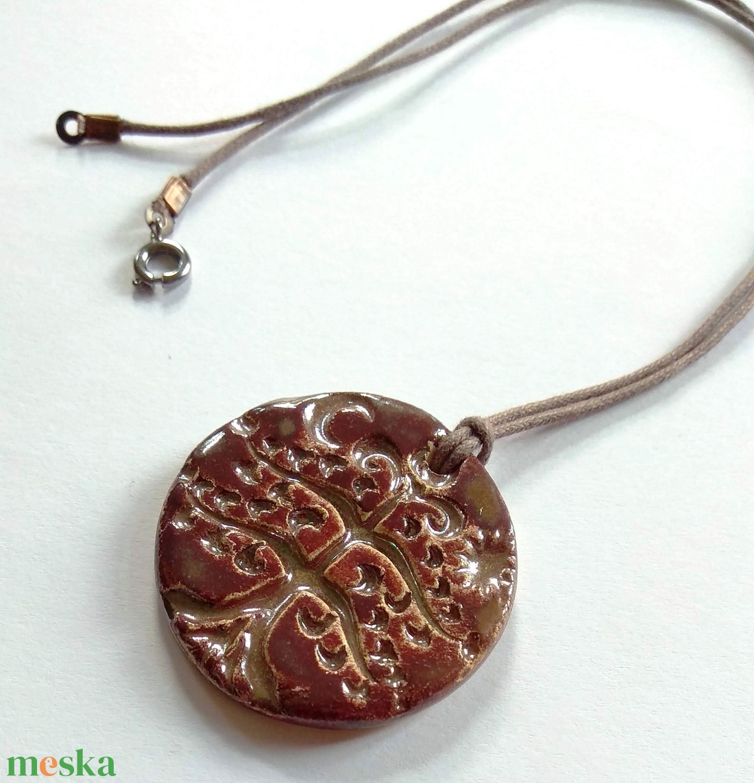 Székely életfa nyakbavaló - ékszer - nyaklánc - medál - Meska.hu
