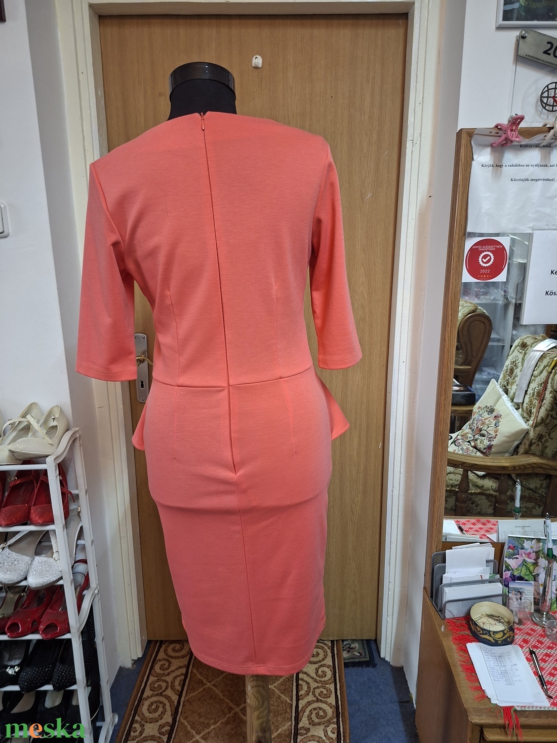 Örömanya, alkalmi ruha, elasztikus dzsörzé. - ruha & divat - női ruha - alkalmi ruha & estélyi ruha - Meska.hu